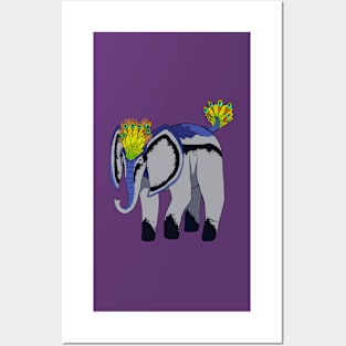 Elephant Peacock :: Imaginary Creatures Posters and Art